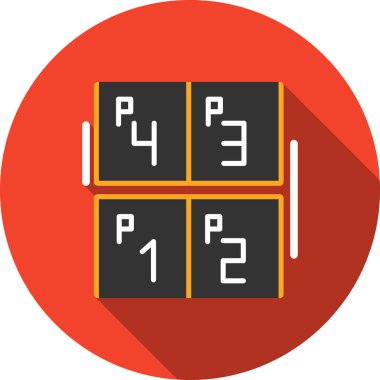 Vektör illüstrasyonu, simge ögesi arkaplanı