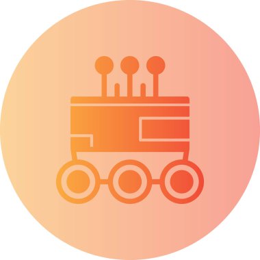 Bir çiftlik simgesinin vektör illüstrasyonu