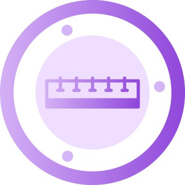 Tek bir izole kalem simgesinin vektör çizimi