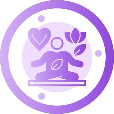 lotus. vektör simgesi basit resimleme