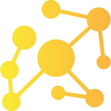 bağlantı simgesi. Düz tasarım biçim vektör çizimi beyaz arkaplanda izole edildi. Bağlantı işareti. Web ve uygulama için tasarlandı. yazılım tasarımı.