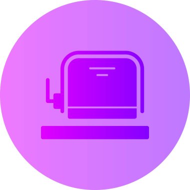 Cüzdan Gradyan Çemberi, Vektör İllüstrasyonu