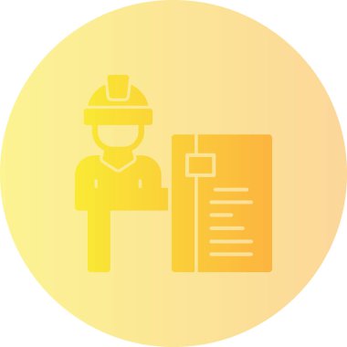 Modern yapı simgesinin vektör illüstrasyonu