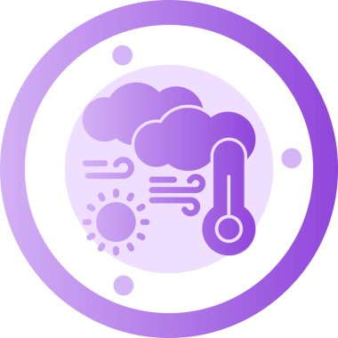 Bulut. Web simgesi basit illüstrasyon