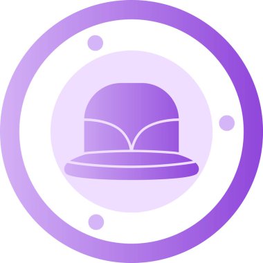 Bir şapka illüstrasyonu