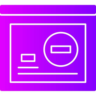 Bir b simgesinin vektör illüstrasyonu