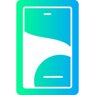 Modern b 'nin vektör illüstrasyonunda müziğin eksik simgesi