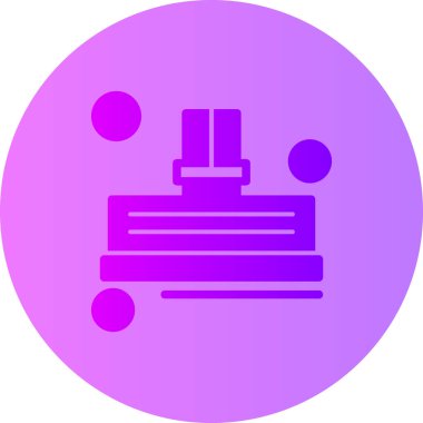 Benzin istasyonu simgesinin vektör illüstrasyonu