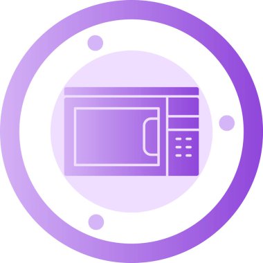 Mutfak ağ simgesi vektör illüstrasyonu