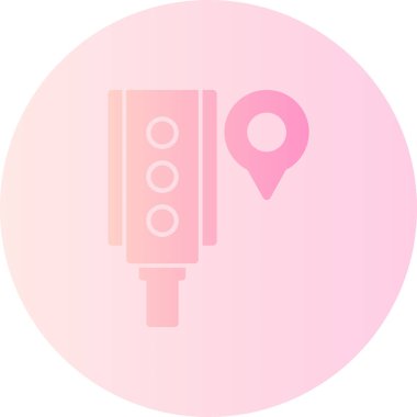 Harita işaretleyici. Web simgesi