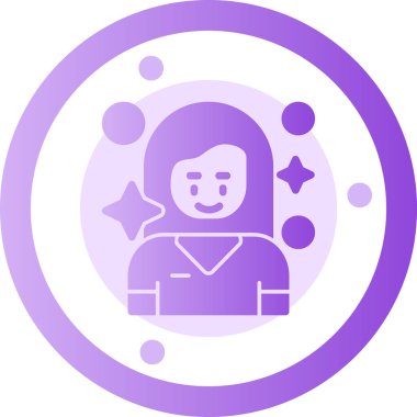 Yıldızlı bir adamın vektör çizimi