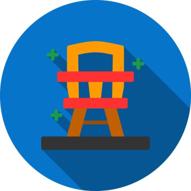 Modern simgenin vektör illüstrasyonu