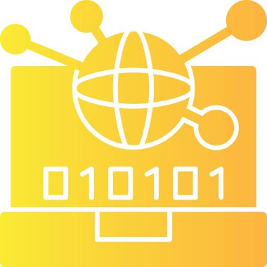 seo modern simgesinin vektör illüstrasyonu