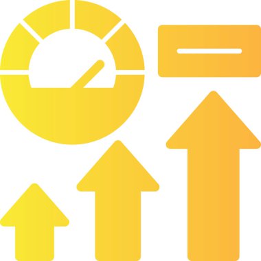 iş grafiği vektör simgesi