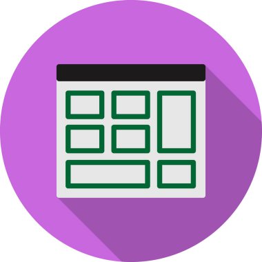 seo modern simgesinin vektör illüstrasyonu