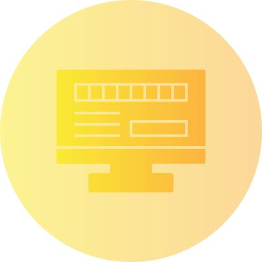 seo modern simgesinin vektör illüstrasyonu