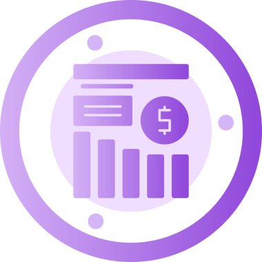 Dolar simgesi vektör illüstrasyonu