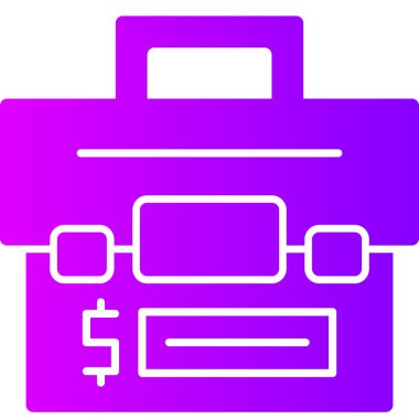 Banka. Web simgesi basit illüstrasyon