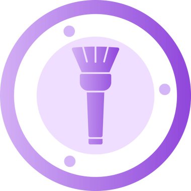 fan simgesi, vektör illüstrasyonu basit tasarım