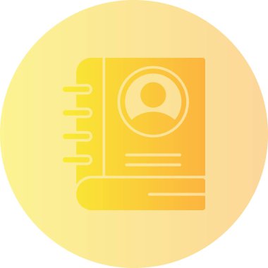 Bir belgenin vektör illüstrasyonu