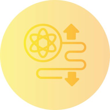 Modern simgenin vektör illüstrasyonu