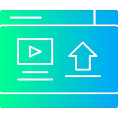 seo modern simgesinin vektör illüstrasyonu