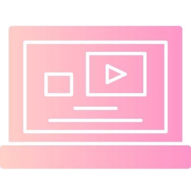 seo modern simgesinin vektör illüstrasyonu