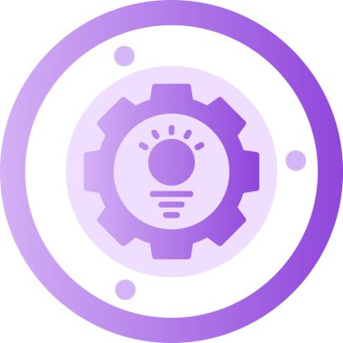 Teçhizat Web simgesi basit illüstrasyon