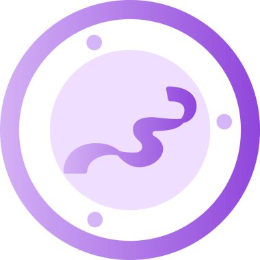 Tek bir simgenin vektör illüstrasyonu