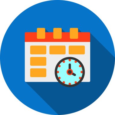 takvim düz simgesi tasarımı