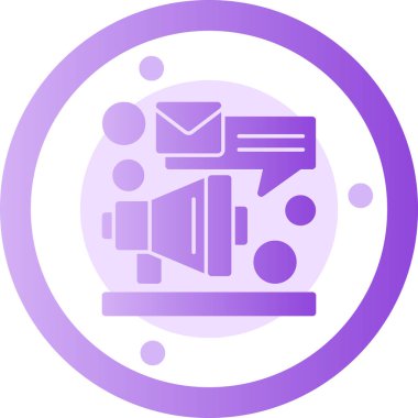 Modern simgenin vektör illüstrasyonu