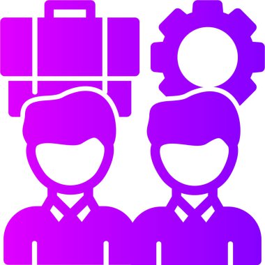 iş simgesi, vektör resimleme