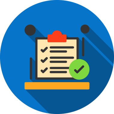 belge simgesi, vektör çizimi