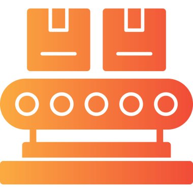 Robot simgesinin vektör illüstrasyonu