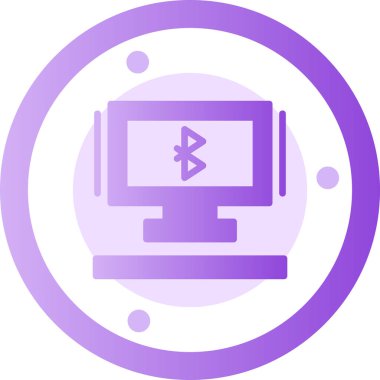 Modern simgenin vektör illüstrasyonu