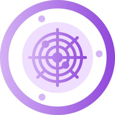 hedef simge vektör illüstrasyonu