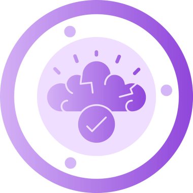 Beyin. Web simgesi vektör illüstrasyonu