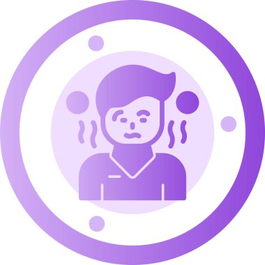 Maskeli bir adamın vektör çizimi