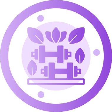 Modern simgenin vektör illüstrasyonu