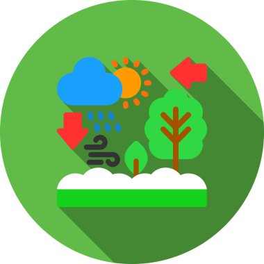 Bulut hava durumu web simgesi, vektör illüstrasyonu