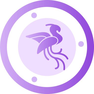 illustration of a dragon icon