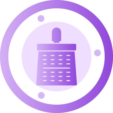 Takvim modern simgesinin vektör illüstrasyonu