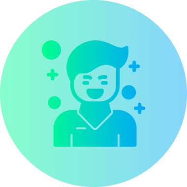 kullanıcı avatar. Web simgesi basit illüstrasyon