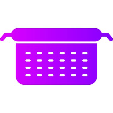 Sepet Simgesi vektör illüstrasyonu