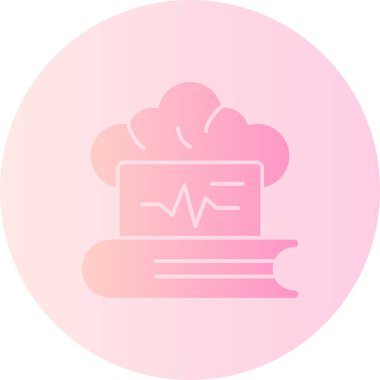 bulut vektörü illüstrasyonu modern basit tasarım