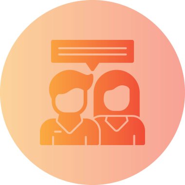 Kalbi olan bir adamın vektör çizimi