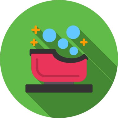 Modern b 'nin vektör çizimi tıbbi simge eksikliği