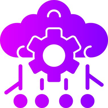 beyaz arkaplanda izole edilmiş ağ simgesi ve vektör illüstrasyonu