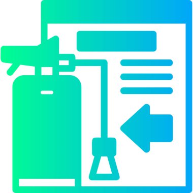 Klima ikonu vektör illüstrasyonu