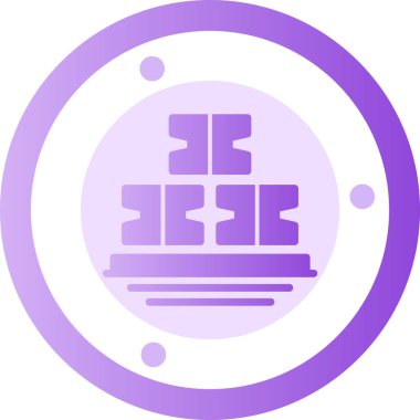 Hayran. Web simgesi basit illüstrasyon